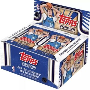 Topps 2025/26 Basketball Cards Box - Sealed Retail Box